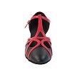 SERA3541 Black Leather_Red Leather Trim with (5028) 1.2" Cuban Heel in the photo 