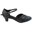 SERA3542 Black Leather with (5028) 1.2" Cuban Heel in the photo 