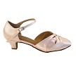 SERA3542 Flesh Satin with (5028) 1.2" Cuban Heel in the photo 