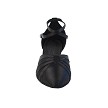 SERA3543 Black Satin_Black Mesh with (5028) 1.2" Cuban Heel in the photo 