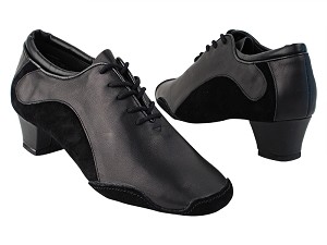SERA703BBX Black Suede with 1.5" Medium heel in the photo 